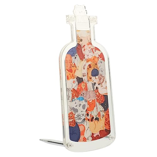 ERINGOGO 1 Satz Cartoon Drift Bottle Puzzle Toy für Desktop Drift Bottle Deko Kreatives Handwerk für Wohnraumgestaltung Fördert Konzentration und Räumliches Bewusstsein ERINGOGO 1 Satz Cartoon Drift Bottle Puzzle Toy für Desktop Drift Bottle Deko Kreatives Handwerk für Wohnraumgestaltung Fördert Konzentration und Räumliches Bewusstsein von ERINGOGO