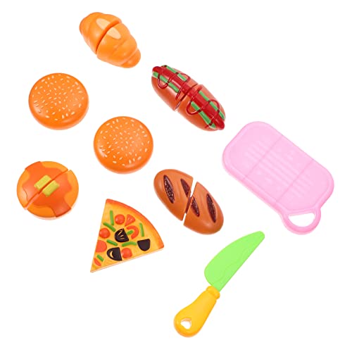 ERINGOGO 1 Satz Cecilia Kinderspielzeug Schneidespielzeug für die Küche Pizza Spielen Essen Spielzeuge Hausrequisite Spielen pädagogisches Spielzeug Lebensmittel Requisiten Plastik von ERINGOGO