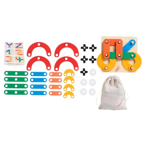 ERINGOGO 1 Satz Cognitive Puzzle Toy für Multifunktionales Holzspielzeug Logischen Denkfähigkeiten und Kreativen Lernspielzeug für Jungen Jahren von ERINGOGO