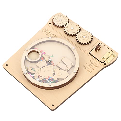 ERINGOGO 1 Satz DIY Busy Board Unfinished Wooden Plaything für Kleinkinder Lernspielzeug Feinmotorik Tragbares Handspielzeug für Eltern Junge Mädchen Interaktion von ERINGOGO