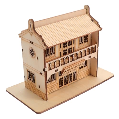 ERINGOGO 1 Satz DIY Holzspielzeug Restaurant Modell mit Musikbox Pädagogisches Puzzle für Kreatives Holzmodell zum Zusammenbauen Perfektes für Geburtstage und Feiertage ERINGOGO 1 Satz DIY Holzspielzeug Restaurant Modell mit Musikbox Pädagogisches Puzzle für Kreatives Holzmodell zum Zusammenbauen Perfektes für Geburtstage und Feiertage von ERINGOGO