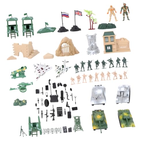 ERINGOGO 1 Satz DIY Soldatenmodell mit Militärspielzeug für Kreative Bastelprojekte Fördert Eltern Kommunikation und Entwickelt Organisatorische Fähigkeiten von ERINGOGO