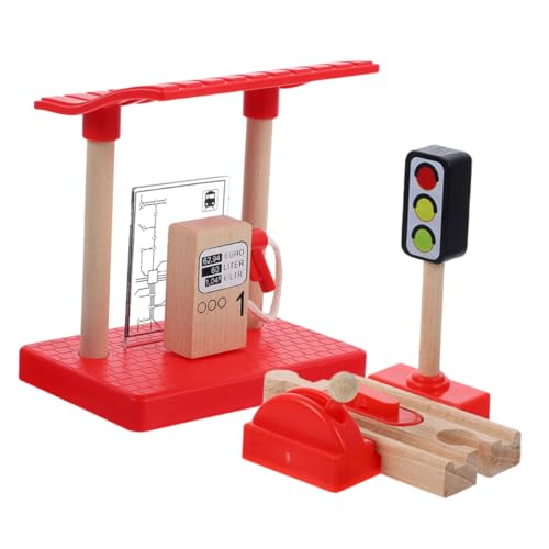 ERINGOGO 1 Satz DIY Straßenblock und Zubehör für Holzeisenbahn Interaktives Modell mit Hebeblock für Kreative Spielwelten und Realistische Szenarien ERINGOGO 1 Satz DIY Straßenblock und Zubehör für Holzeisenbahn Interaktives Modell mit Hebeblock für Kreative Spielwelten und Realistische Szenarien von ERINGOGO