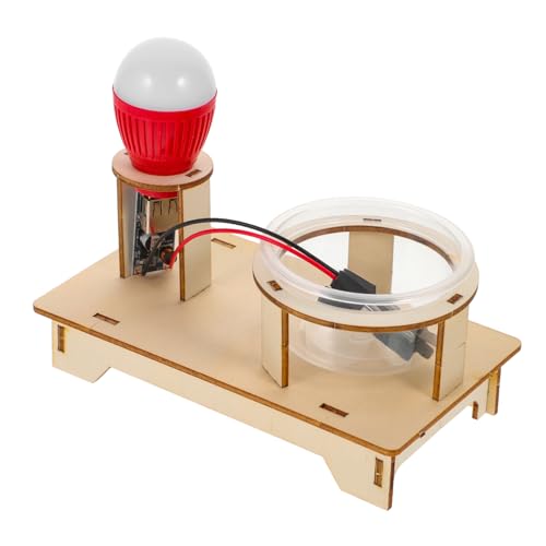 ERINGOGO 1 Satz DIY Wissenschafts Experimentierkasten für Elektrolytische Experimente mit Salzlösung Materialien für Lampenbau und Physikunterricht Fördert Kreativität und Lernen von ERINGOGO