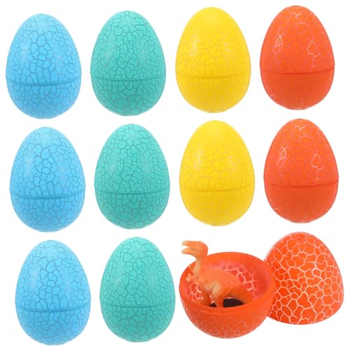 ERINGOGO 1 Satz Dinosaurier Ei Grüne Blaue Gelbe und Eier mit Je Dinosaurier Figuren Farbenfrohes Lernspielzeug für Sicher und Robust für Kreatives ERINGOGO 1 Satz Dinosaurier Ei Grüne Blaue Gelbe und Eier mit Je Dinosaurier Figuren Farbenfrohes Lernspielzeug für Sicher und Robust für Kreatives von ERINGOGO