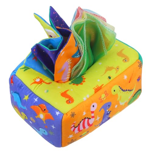 ERINGOGO Box Spielzeug Simulation Taschentuchbox Lernen Spielzeug Frühen Erleuchtungsspielzeug Tissue Box Abdeckung Kleinkinder Lernspielzeug Sensorisches Tissue von ERINGOGO