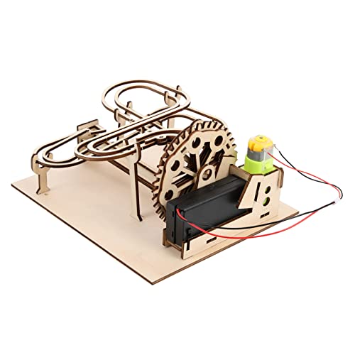 1 Satz Dreidimensionales Puzzle Holzpuzzle Kinderautos Spielzeug Murmelbahn Laufkettenmodell Spielzeug Für Holzspielzeug Spielzeuge Lernspielzeug Laufanzug Hölzern Mechanisch 3D von ERINGOGO