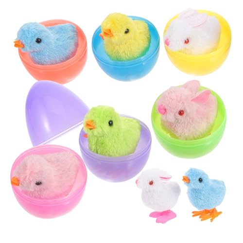 ERINGOGO Spielzeug Für Jungen Und Mädchen Party Ostereier Spielzeug Set Huhn Aufziehspielzeug Mit Sicherem Material ERINGOGO Spielzeug Für Jungen Und Mädchen Party Ostereier Spielzeug Set Huhn Aufziehspielzeug Mit Sicherem Material von ERINGOGO