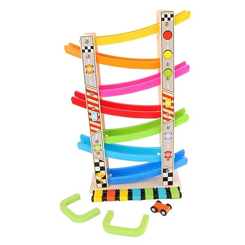 ERINGOGO 1satz Buntes Holzspielzeug -gleitfahrzeug Mit Rennstrecke Pädagogisches Spielzeug Für Fördert Die Intellektuelle Entwicklung Sicheres Design Mit Abgerundeten Ecken ERINGOGO 1satz Buntes Holzspielzeug -gleitfahrzeug Mit Rennstrecke Pädagogisches Spielzeug Für Fördert Die Intellektuelle Entwicklung Sicheres Design Mit Abgerundeten Ecken von ERINGOGO