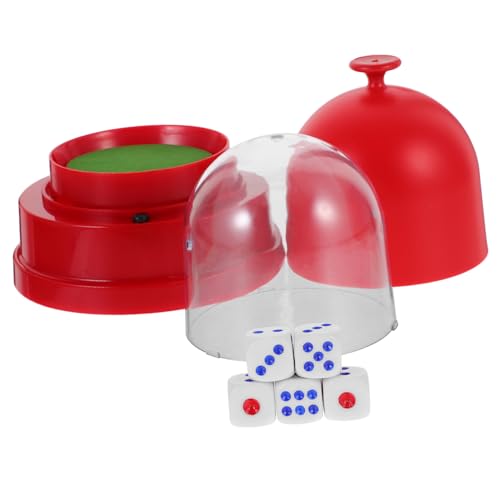 ERINGOGO 1 Satz Elektrischer Würfelbecher Automatischer Würfelroller für Partys Würfeln Kompakter und Leichter Shaker für Spielabende für Familien und Freunde ERINGOGO 1 Satz Elektrischer Würfelbecher Automatischer Würfelroller für Partys Würfeln Kompakter und Leichter Shaker für Spielabende für Familien und Freunde von ERINGOGO