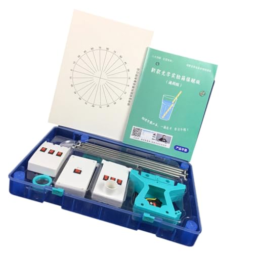 ERINGOGO 1 Satz Experimentiergerätebox Physik Kit Physik Lehrmittel Lern Starter Kit Schüler Experimentiergeräte Optisches Experimentier Kit Kunststoff von ERINGOGO