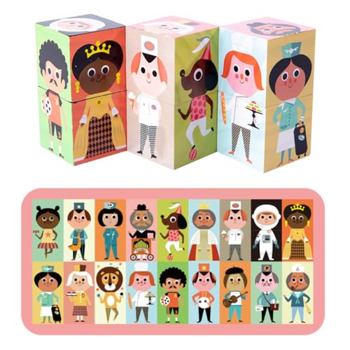 ERINGOGO 1 Satz Face Changing Cube Bausteine Bausatz aus Holz Bildungsspielzeug Kinderspielzeug Kinderholzversorgung Miniaturblock aus Holzblöcken hölzern ERINGOGO 1 Satz Face Changing Cube Bausteine Bausatz aus Holz Bildungsspielzeug Kinderspielzeug Kinderholzversorgung Miniaturblock aus Holzblöcken hölzern von ERINGOGO