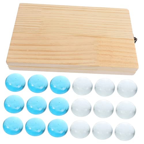 ERINGOGO 1 Satz Faltbares Mancala Spielset für Tragbares und Sicheres Mancala Brettspiel für Familienaktivitäten und Interaktive Lernspielzeug für Entwicklung von Denkfähigkeiten von ERINGOGO