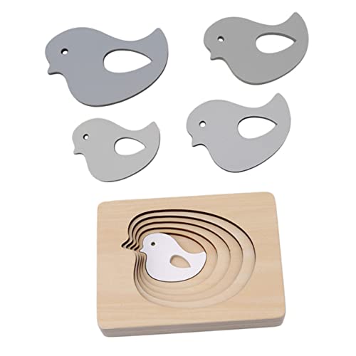 ERINGOGO 1 Satz Farbenfrohes Mehrschichtiges Tier Puzzle aus Pädagogisches für Farberkennung und Formsortierung für Jungen und Jahren ERINGOGO 1 Satz Farbenfrohes Mehrschichtiges Tier Puzzle aus Pädagogisches für Farberkennung und Formsortierung für Jungen und Jahren von ERINGOGO