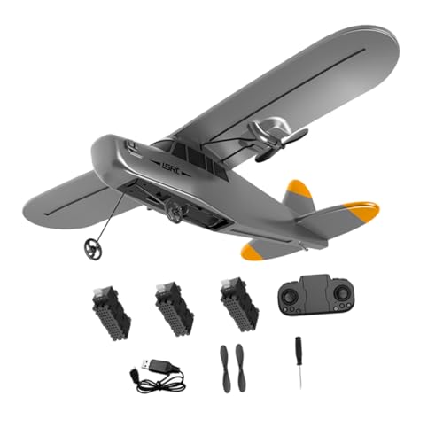 ERINGOGO 1 Satz Fernsteuerbares Flugzeug Kanal Modellflugzeug Stabiler Gleitschirm für Anfänger und mit LED Lichtern und Batterien Perfektes für Freunde und Familie ERINGOGO 1 Satz Fernsteuerbares Flugzeug Kanal Modellflugzeug Stabiler Gleitschirm für Anfänger und mit LED Lichtern und Batterien Perfektes für Freunde und Familie von ERINGOGO