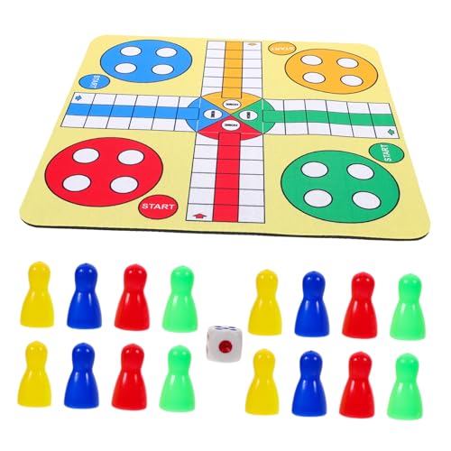 ERINGOGO 1 Satz Fliegendes Schachspiel Interaktives Tischspiel für Partys und Freizeit und Leichte Spielmatte für Unterhaltsame Spielabende mit Freunden Breites Design ERINGOGO 1 Satz Fliegendes Schachspiel Interaktives Tischspiel für Partys und Freizeit und Leichte Spielmatte für Unterhaltsame Spielabende mit Freunden Breites Design von ERINGOGO