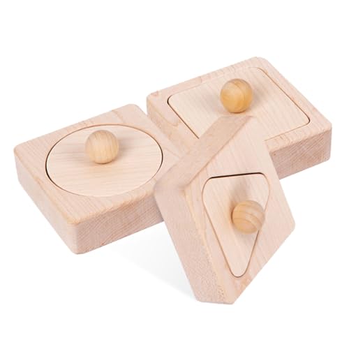 ERINGOGO 1 Satz Geometrische Formen Holzspielzeug von Stapel und Sortierblocks für Kleinkinder Pädagogisches Logischem und Problemlösungsfähigkeiten ERINGOGO 1 Satz Geometrische Formen Holzspielzeug von Stapel und Sortierblocks für Kleinkinder Pädagogisches Logischem und Problemlösungsfähigkeiten von ERINGOGO