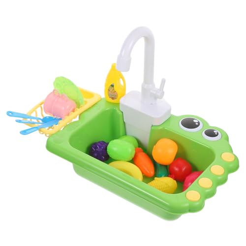 ERINGOGO 1 Satz Geschirrspülspielzeug Für Spülmaschinenspielzeug Sinken Mit Fließendem Wasser Elektrisches Für Die Küchenspüle Geschirrspülen Plastik Light Green ERINGOGO 1 Satz Geschirrspülspielzeug Für Spülmaschinenspielzeug Sinken Mit Fließendem Wasser Elektrisches Für Die Küchenspüle Geschirrspülen Plastik Light Green von ERINGOGO