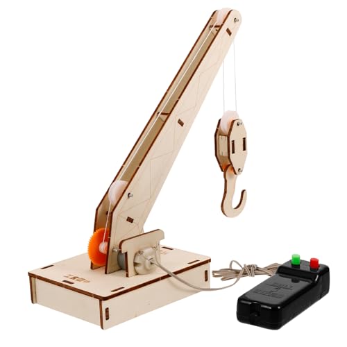 ERINGOGO 1 Satz Getriebescheibe - Kinderspielzeug Kinderstammspielzeug Bauen Kinderkran Modell Experimentierspielzeug Bausätze hölzern Zufällige Farbe von ERINGOGO