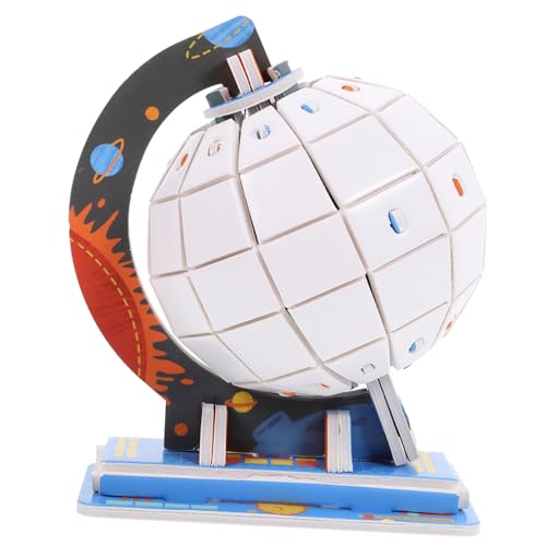 ERINGOGO 1 Satz Globe Science and Education Kunsthandwerk Zum Selbermachen Der Erdkugel Bauwissenschaftliches Mini-DIY-erdkugel- Papier von ERINGOGO