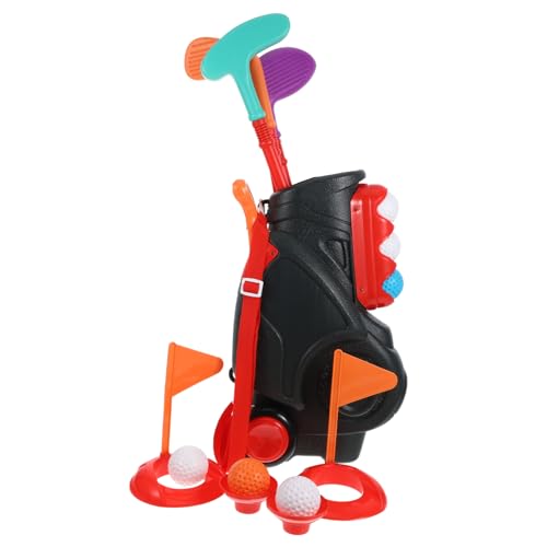 ERINGOGO 1 Satz Golfspielzeug Kind Putten Im Freien Golf-Putting-Spiel Spielzeuggolf Schwarz Abs von ERINGOGO