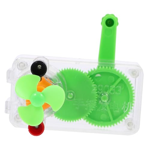 ERINGOGO 1 Satz Handkurbelgenerator DIY für Wissenschaftsexperiment für Kreative Köpfe Tragbar Batteriefrei und Vielseitig Einsetzbar für Drinnen und Draußen ERINGOGO 1 Satz Handkurbelgenerator DIY für Wissenschaftsexperiment für Kreative Köpfe Tragbar Batteriefrei und Vielseitig Einsetzbar für Drinnen und Draußen von ERINGOGO