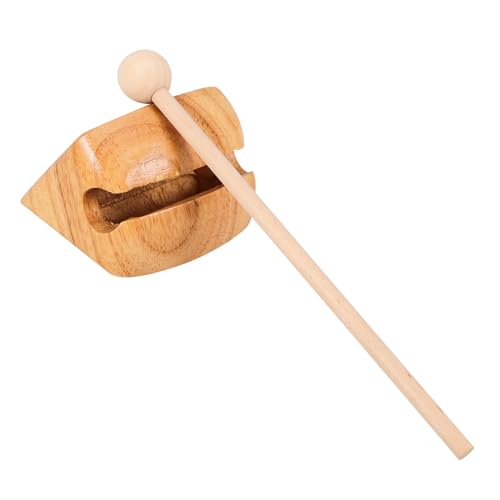 ERINGOGO 1 Satz Holz Schlaginstrument mit Mallet Musikinstrument Traditionelles Holzspielzeug für Musikalisches Fördert Kreativität und Klangentwicklung bei Kleinkindern ERINGOGO 1 Satz Holz Schlaginstrument mit Mallet Musikinstrument Traditionelles Holzspielzeug für Musikalisches Fördert Kreativität und Klangentwicklung bei Kleinkindern von ERINGOGO