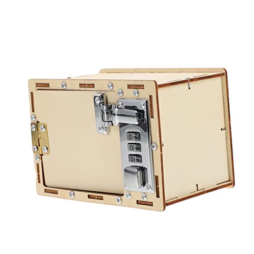 ERINGOGO 1 Satz Holzpuzzle DIY Mechanische Schatzkiste für Pädagogisches Kreativität und Geschicklichkeit für Kleine Bastler ERINGOGO 1 Satz Holzpuzzle DIY Mechanische Schatzkiste für Pädagogisches Kreativität und Geschicklichkeit für Kleine Bastler von ERINGOGO