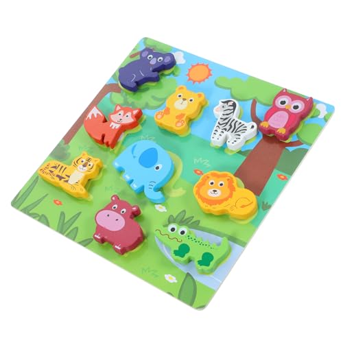ERINGOGO 1 Satz Holzpuzzle Lernspielzeug Holzspielzeug Motorikspielzeug für Frühkindliche Entwicklung Kognitive Fähigkeiten Einfaches Anbringen und Abnehmen der Teile ERINGOGO 1 Satz Holzpuzzle Lernspielzeug Holzspielzeug Motorikspielzeug für Frühkindliche Entwicklung Kognitive Fähigkeiten Einfaches Anbringen und Abnehmen der Teile von ERINGOGO