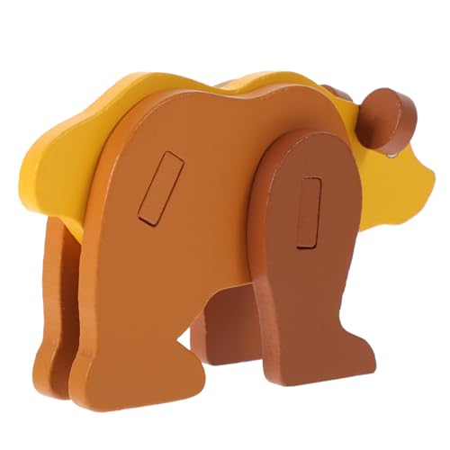 ERINGOGO 1 Satz Holzpuzzle für Tiermotiven Handgefertigt Langlebig Fördert Kreativität und Hand Augen Koordination für Kleinkinder und Eltern Junge Mädchen Interaktion ERINGOGO 1 Satz Holzpuzzle für Tiermotiven Handgefertigt Langlebig Fördert Kreativität und Hand Augen Koordination für Kleinkinder und Eltern Junge Mädchen Interaktion von ERINGOGO