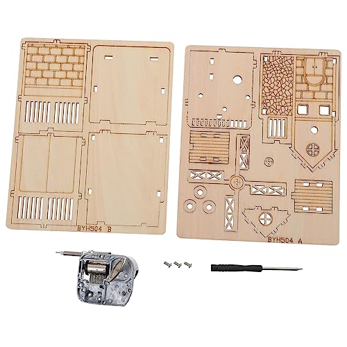 ERINGOGO 1 Satz Holzspielzeug für Kognitive Holzpuzzle mit Musikbox Windmühle Fördert Intelligenz und Hand Augen Koordination ERINGOGO 1 Satz Holzspielzeug für Kognitive Holzpuzzle mit Musikbox Windmühle Fördert Intelligenz und Hand Augen Koordination von ERINGOGO