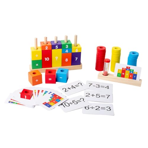 ERINGOGO 1 Satz Holzspielzeug für Lernspielzeug Mathematik Symbolen Montessori Methode Fördert Kreative und Rechenfähigkeiten für Vorschulkinder Leicht und Robust ERINGOGO 1 Satz Holzspielzeug für Lernspielzeug Mathematik Symbolen Montessori Methode Fördert Kreative und Rechenfähigkeiten für Vorschulkinder Leicht und Robust von ERINGOGO
