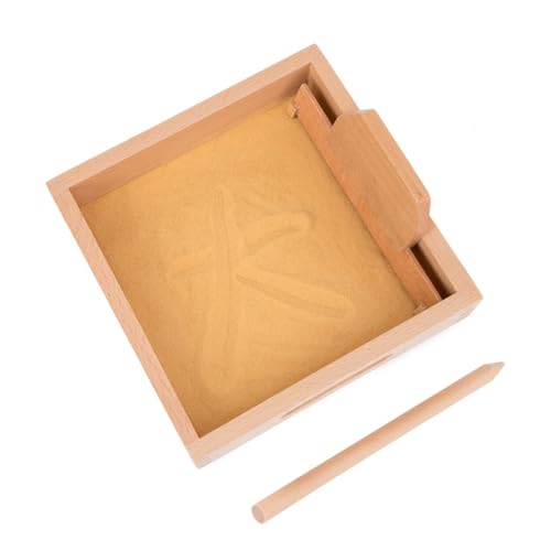 ERINGOGO 1 Satz Holzspielzeug für Lernspielzeug zur Schreibübung im Sandkasten Fördert Kreativität und Motorik Langlebig und Sicher für Frühkindliche Bildung ERINGOGO 1 Satz Holzspielzeug für Lernspielzeug zur Schreibübung im Sandkasten Fördert Kreativität und Motorik Langlebig und Sicher für Frühkindliche Bildung von ERINGOGO