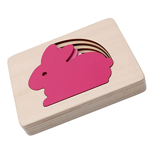 ERINGOGO 1 Satz Holztierpuzzle Lehrmittel Stereo Puzzle Kinderspielzeug Mehrschichtiges Größenanpassungsspielzeug Holzfarbverlaufs Spielzeugpuzzle Holzgrößenanpassungsspielzeug Rosa ERINGOGO 1 Satz Holztierpuzzle Lehrmittel Stereo Puzzle Kinderspielzeug Mehrschichtiges Größenanpassungsspielzeug Holzfarbverlaufs Spielzeugpuzzle Holzgrößenanpassungsspielzeug Rosa von ERINGOGO