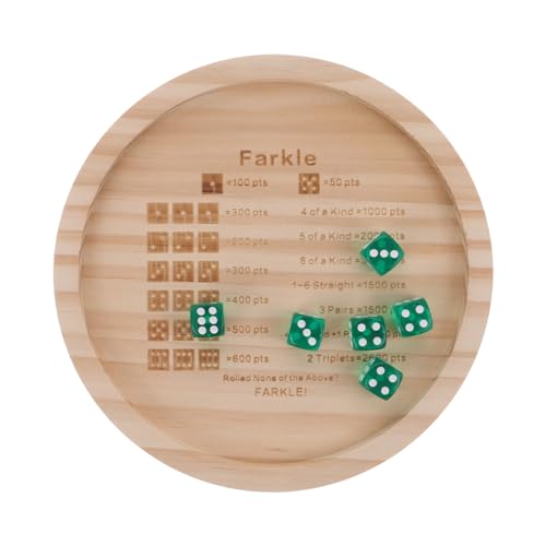 ERINGOGO 1 Satz Holzwürfelschale Würfelfach Würfelschale Zum Rollen Würfeltablett Für Spiele Brettspiele Würfelspiel Standard-spielwürfel Zubehörschere Spieltabletts Boardgame Beige Hölzern ERINGOGO 1 Satz Holzwürfelschale Würfelfach Würfelschale Zum Rollen Würfeltablett Für Spiele Brettspiele Würfelspiel Standard-spielwürfel Zubehörschere Spieltabletts Boardgame Beige Hölzern von ERINGOGO