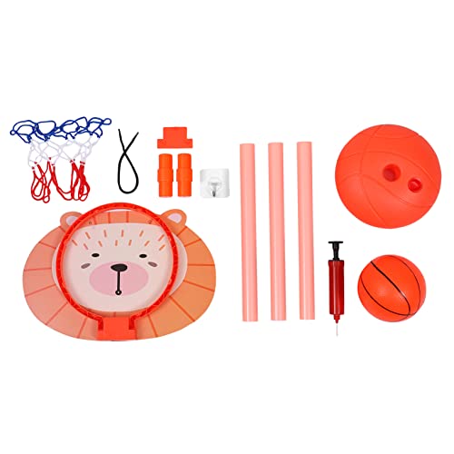 ERINGOGO 1 Satz Indoor Basketball Set für Höhenverstellbarer Basketballkorb mit Zubehör für Jungen und Kindergarten und Spielzimmer Fördert Hand Augen Koordination und Fingerfertigkeit ERINGOGO 1 Satz Indoor Basketball Set für Höhenverstellbarer Basketballkorb mit Zubehör für Jungen und Kindergarten und Spielzimmer Fördert Hand Augen Koordination und Fingerfertigkeit von ERINGOGO