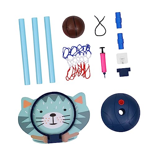 ERINGOGO 1 Satz Indoor Basketballspielzeug Set für Höhenverstellbarer Basketballkorb für Hand Augen Koordination Leichtes Material Spaß für Jungen Wohnung ERINGOGO 1 Satz Indoor Basketballspielzeug Set für Höhenverstellbarer Basketballkorb für Hand Augen Koordination Leichtes Material Spaß für Jungen Wohnung von ERINGOGO