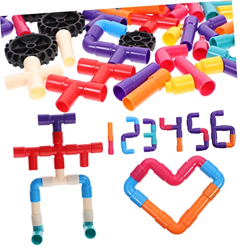 ERINGOGO 1 Satz Interaktive Baustellen Teiliges DIY Röhren Bausteine für Fördert Frühes Lernen Kreativität und Hand Auge Koordination Bunten Farben Zufällige Farbe ERINGOGO 1 Satz Interaktive Baustellen Teiliges DIY Röhren Bausteine für Fördert Frühes Lernen Kreativität und Hand Auge Koordination Bunten Farben Zufällige Farbe von ERINGOGO