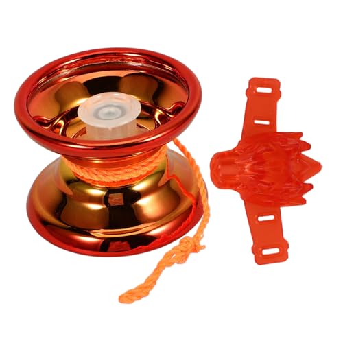 ERINGOGO 1 Satz Jo-Jo- Ball Party Yoyo-Bälle für Anfänger Yoyo- Spielzeuge mit -Bällen lustige Spielsachen kleine yoyo Kinderspielzeug Legierung rot von ERINGOGO
