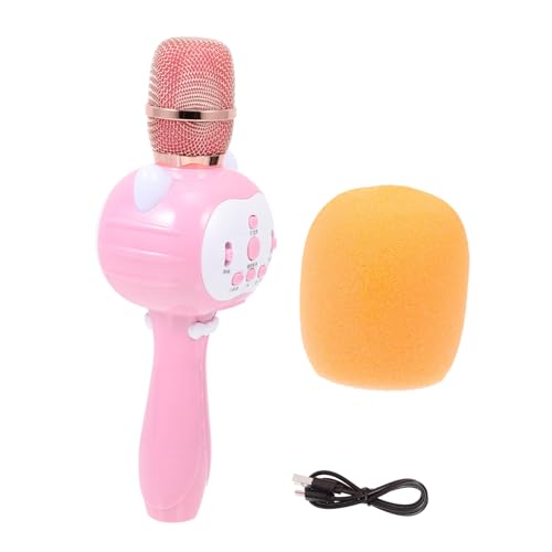 ERINGOGO 1 Satz Kabelloses Mikrofon für Tragbares Karaoke mit Musikfunktion Partys und Geburtstagsfeiern Leichtes Design Stimuliert die Gesangsfähigkeiten von Kleinkindern Hochwertiges ERINGOGO 1 Satz Kabelloses Mikrofon für Tragbares Karaoke mit Musikfunktion Partys und Geburtstagsfeiern Leichtes Design Stimuliert die Gesangsfähigkeiten von Kleinkindern Hochwertiges von ERINGOGO