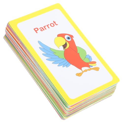 ERINGOGO 1 Satz Karteikarten Zur Früherziehung Kleinkinder Flash -Karten Blinken Babys Lernspiele Für Den Kindergarten Alphabet-Karte Kinderzubehör Bildungskarten Papier von ERINGOGO