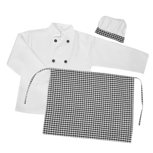 ERINGOGO 1 Satz Kochuniform für Kinderschürze UPS Schürzen kochen Hüte klein Koch-Rollenspielkostüm für Trachtenkleidung Rollenspielkleidung Polyester ERINGOGO 1 Satz Kochuniform für Kinderschürze UPS Schürzen kochen Hüte klein Koch-Rollenspielkostüm für Trachtenkleidung Rollenspielkleidung Polyester von ERINGOGO
