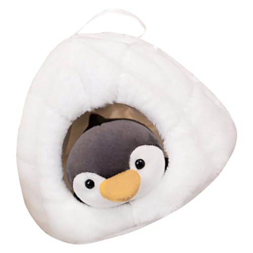 ERINGOGO 1 Satz Kuscheltier Pinguin Plüschspielzeug Weiches Deko Pinguin Kissen für Auto Bett und Sofa Niedliches und Charmantes Plüschtier für Vielseitig Einsetzbar oder Dekoration von ERINGOGO