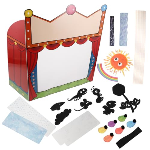ERINGOGO 1 Satz Lehrmittel für die Schattenbühne Theaterpuppe Puppenspiel Puppenbausatz selber Machen Handpuppe Schattenfiguren für zum Geschichtenerzählen Papier ERINGOGO 1 Satz Lehrmittel für die Schattenbühne Theaterpuppe Puppenspiel Puppenbausatz selber Machen Handpuppe Schattenfiguren für zum Geschichtenerzählen Papier von ERINGOGO