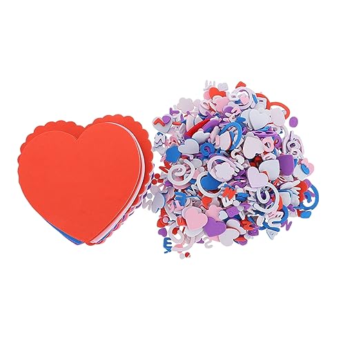 ERINGOGO Valentinstag Schaumstoff Aufkleber Herz Formen Selbstklebende Aufkleber Set ERINGOGO Valentinstag Schaumstoff Aufkleber Herz Formen Selbstklebende Aufkleber Set von ERINGOGO