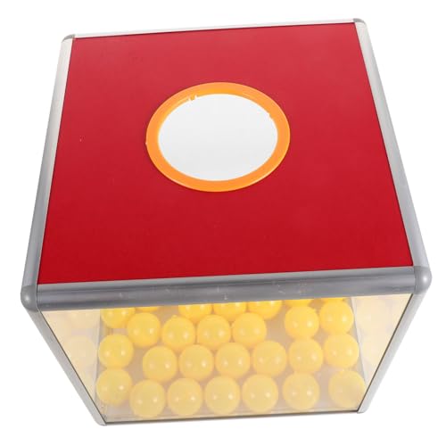 ERINGOGO 1 Satz Lotterie-Box Tombola-ticketspender Gewinnspielkugeln Tombola-losbehälter Tombola Zahlenkugeln MDF ERINGOGO 1 Satz Lotterie-Box Tombola-ticketspender Gewinnspielkugeln Tombola-losbehälter Tombola Zahlenkugeln MDF von ERINGOGO