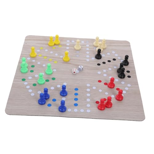 ERINGOGO 1 Satz Ludo Tragbares Schach Schachspiel Schachbrett Gummi ERINGOGO 1 Satz Ludo Tragbares Schach Schachspiel Schachbrett Gummi von ERINGOGO