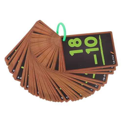 ERINGOGO Mathespielkarten Für Junge Mädchen Subtraktionslernkarten Vorschulunterricht Früherziehungskarten Lernspielzeug Mathe-Flash-Karten Lernkarten Für Unterricht Sicheres Material ERINGOGO Mathespielkarten Für Junge Mädchen Subtraktionslernkarten Vorschulunterricht Früherziehungskarten Lernspielzeug Mathe-Flash-Karten Lernkarten Für Unterricht Sicheres Material von ERINGOGO