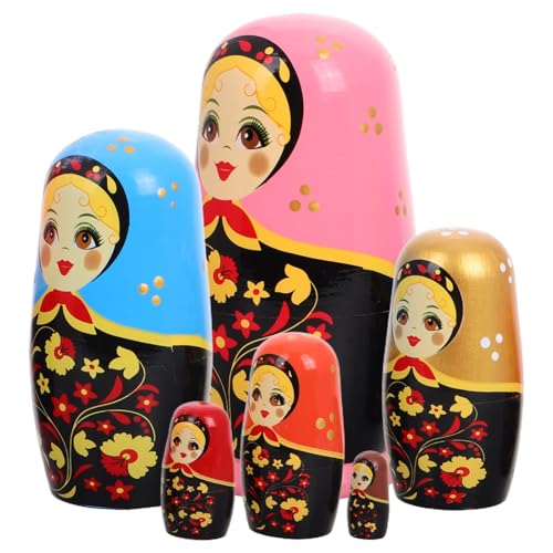 ERINGOGO 1 Satz Matroschka- Holzbausatz Nistpuppen Puppenverzierung Matroschka-Puppe Familienpuppe Dekorative Stapelpuppen Festival- Puppen Stapeln Kinderspielzeug Hölzern ERINGOGO 1 Satz Matroschka- Holzbausatz Nistpuppen Puppenverzierung Matroschka-Puppe Familienpuppe Dekorative Stapelpuppen Festival- Puppen Stapeln Kinderspielzeug Hölzern von ERINGOGO