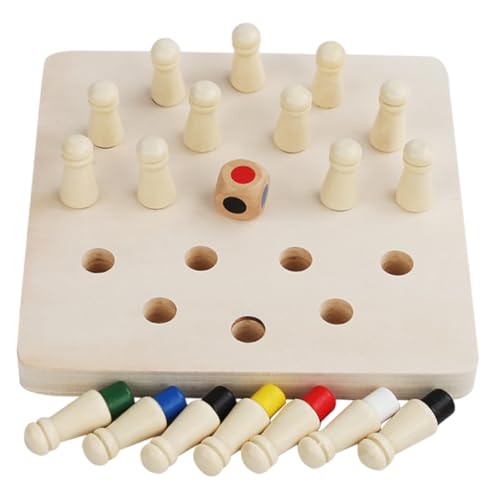 ERINGOGO 1 Satz Memory-Schach- Kinderspielzeug Schachbrett Memory-Matching-brettspiel Passendes Schachspielzeug Memory-Matching-schachspielzeug Kinderschach Hölzern ERINGOGO 1 Satz Memory-Schach- Kinderspielzeug Schachbrett Memory-Matching-brettspiel Passendes Schachspielzeug Memory-Matching-schachspielzeug Kinderschach Hölzern von ERINGOGO